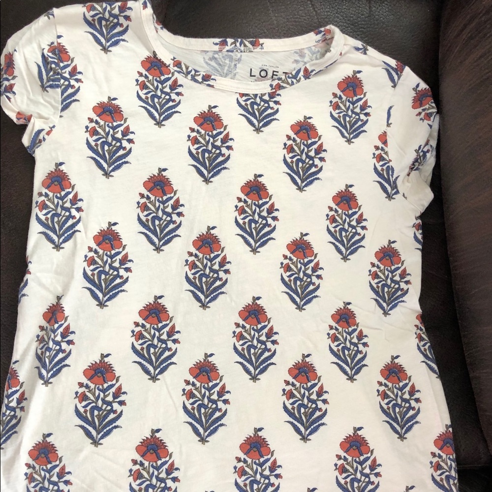 Loft floral tee
